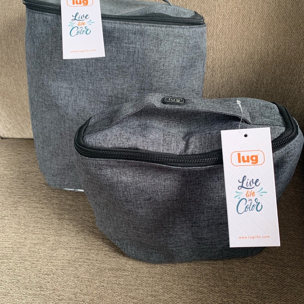 lug Dolly Cosmetic Bags - Set of two